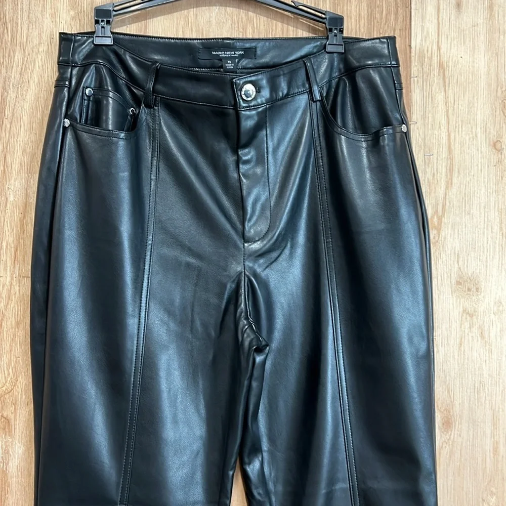 Marc New York Faux Leather pant, 14